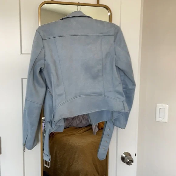 Suede Motorcycle Jacket - Picture 2 of 2